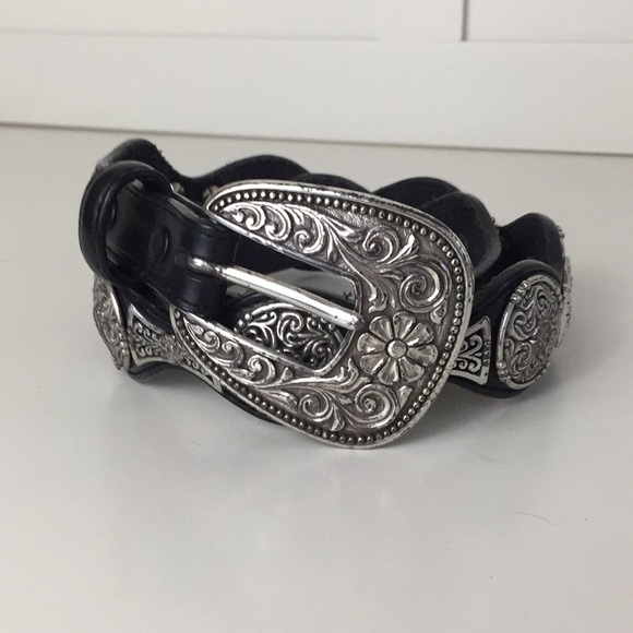 Tony Lama Accessories - {TONY LAMA} VINTAGE 1996 BOHO WESTERN BELT